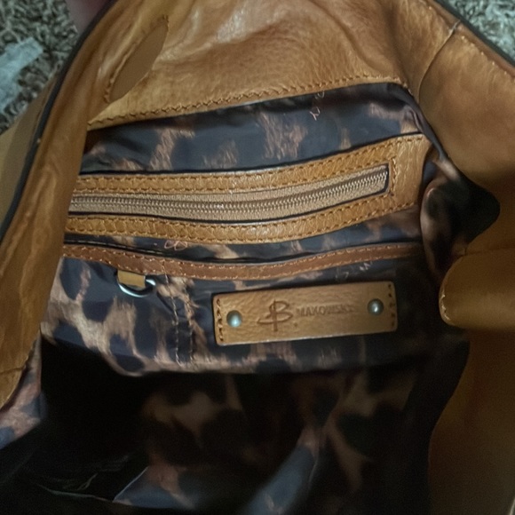 B Makowsky Genuine Leather Bag with DUSTBAG - Picture 7 of 8